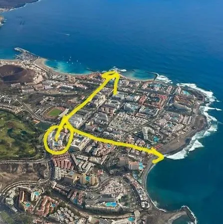 Lägenhet Tenerife Sur Centrico Piscina Terraza Playa Playa de las Americas (Tenerife)